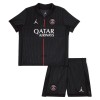 Conjunto Paris Saint-Germain B. Barcola 29 Equipamento 4ª Jordan 2025-26 - Criança